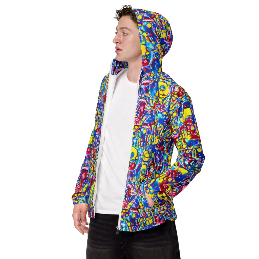 Radiant Disorder on Men's Windbreaker — Left Front
