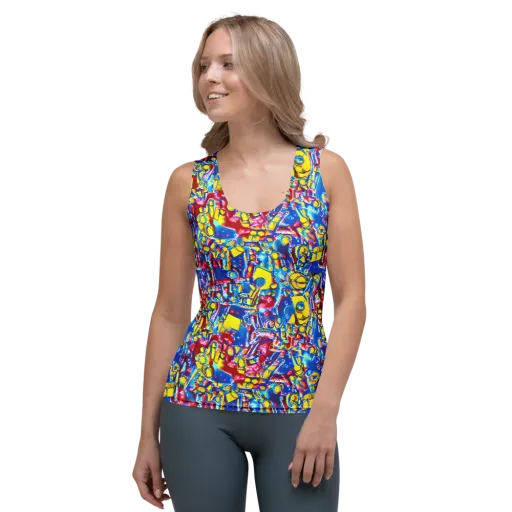 Radiant Disorder on a Women's Tank Top