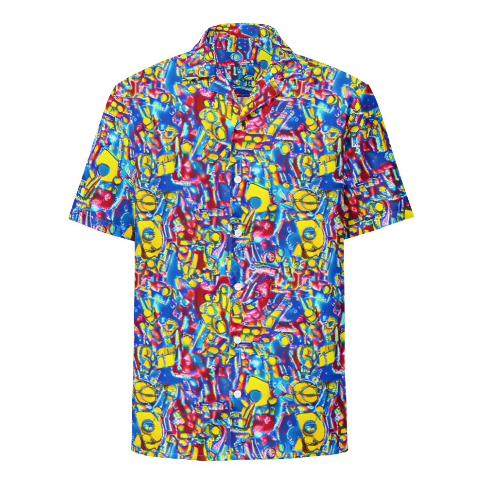 Radiant Disorder on Button Shirt — Front