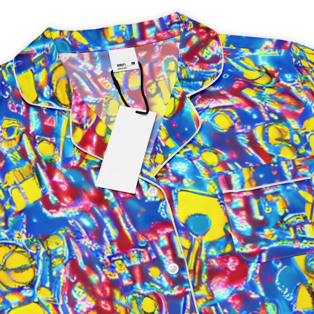 Radiant Disorder on Women's Short Sleeve Pajama Top — Product details