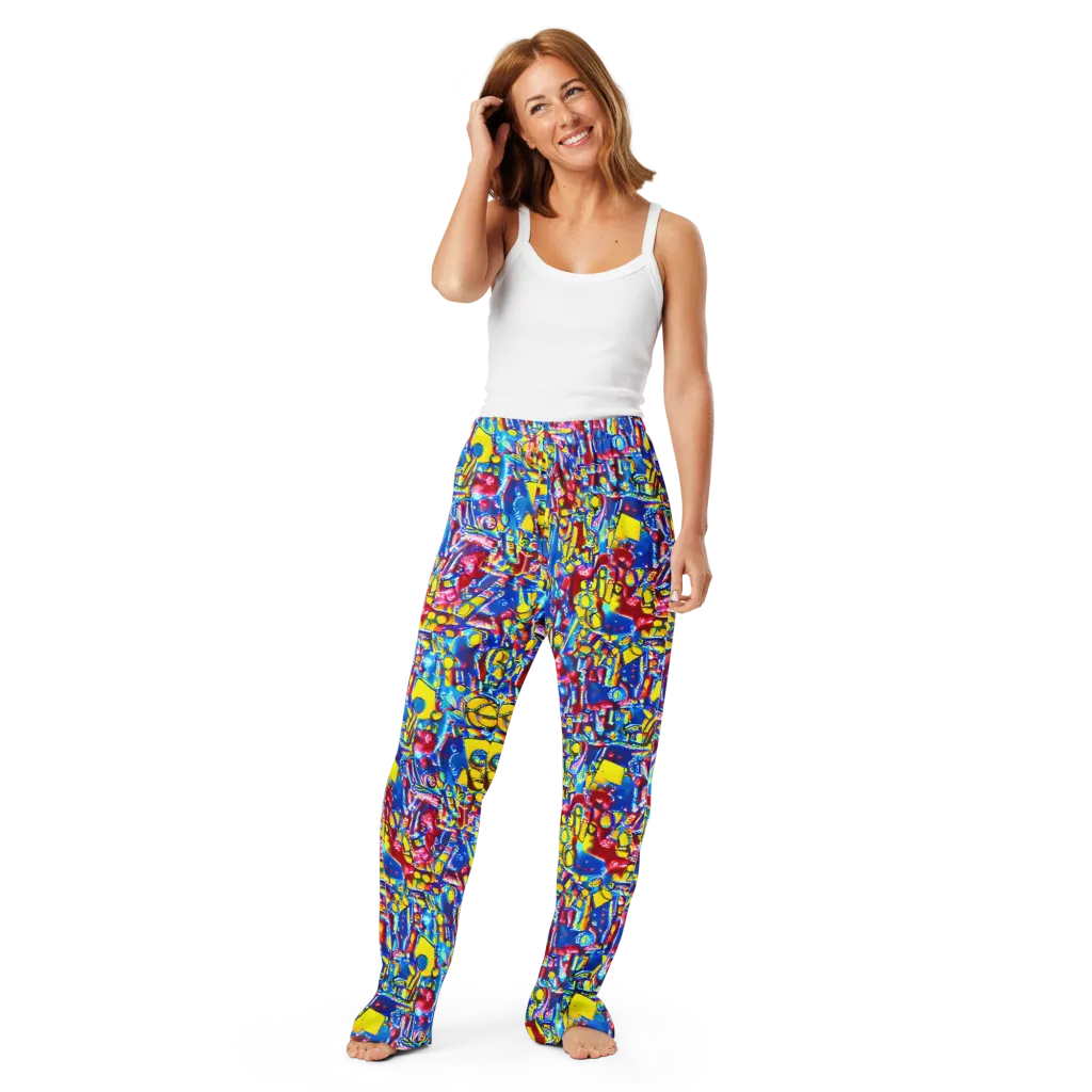 Radiant Disorder on Women's Pajama Pants — Front