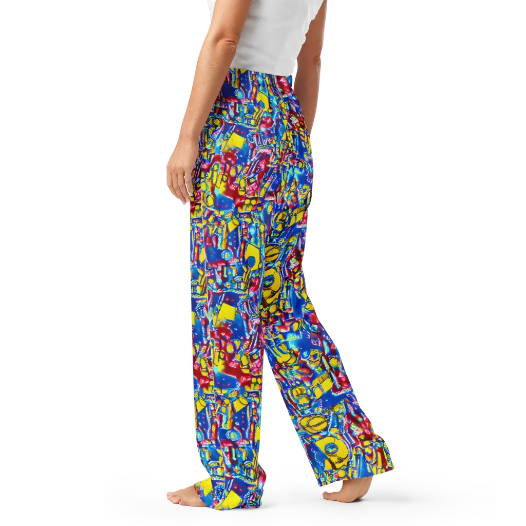 Radiant Disorder on Women's Pajama Pants — Left