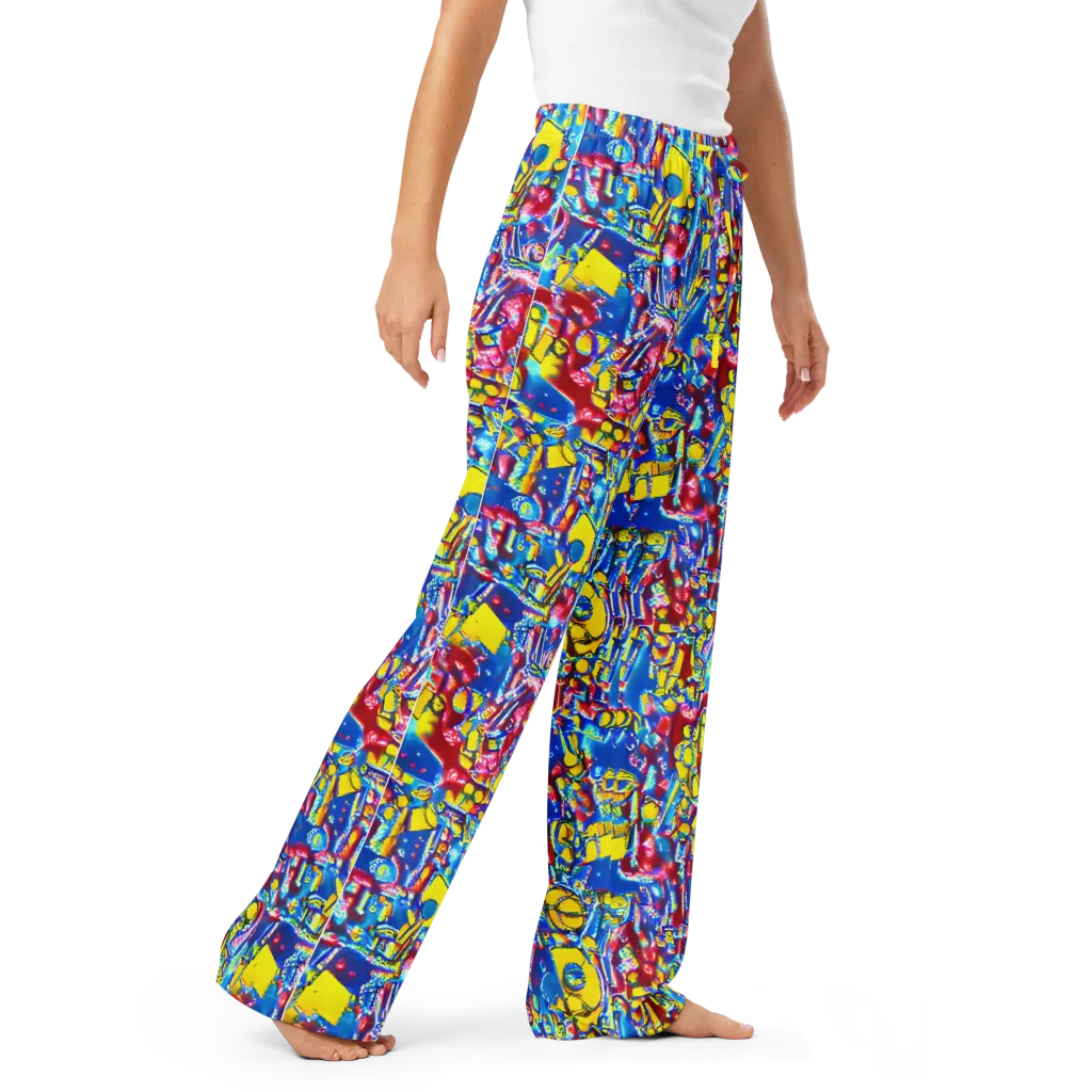 Radiant Disorder on Women's Pajama Pants — Right Front
