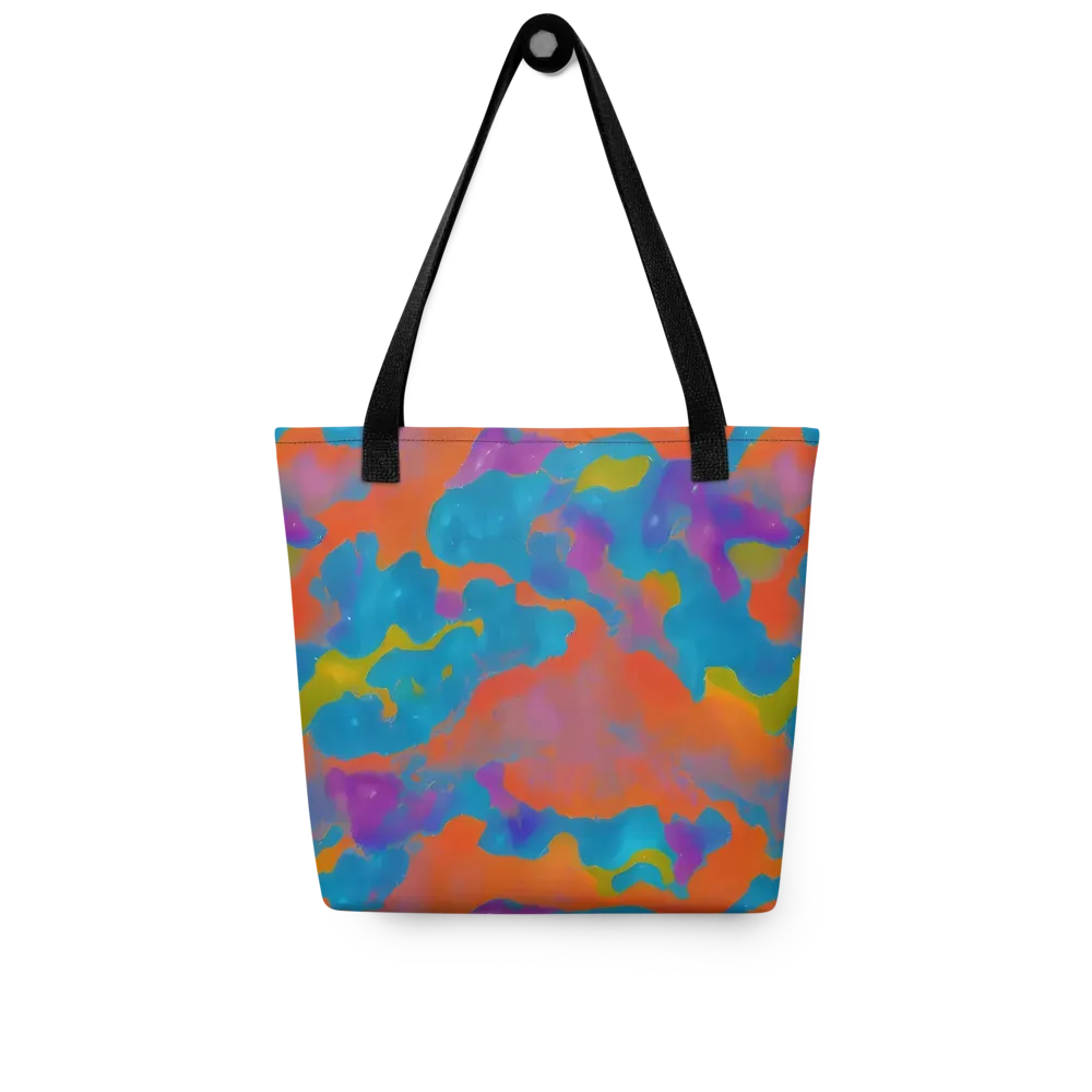 Chromatic Tidal Wave on Tote Bag — Front