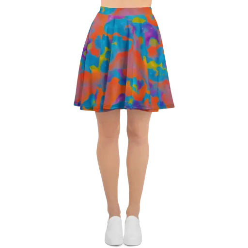 Chromatic Tidal Wave on a Skater Skirt