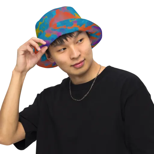 Chromatic Tidal Wave on a Reversible Bucket Hat