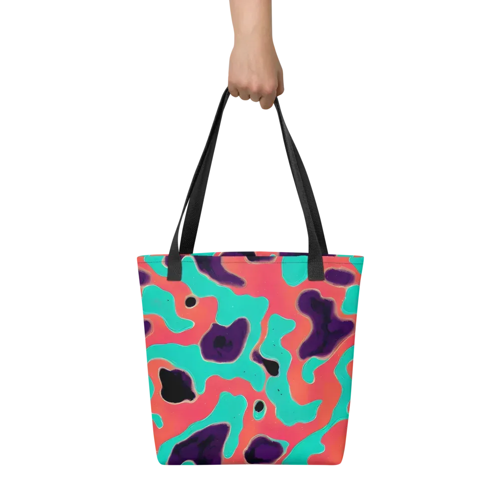 Aubergine Tide on Tote Bag — Front