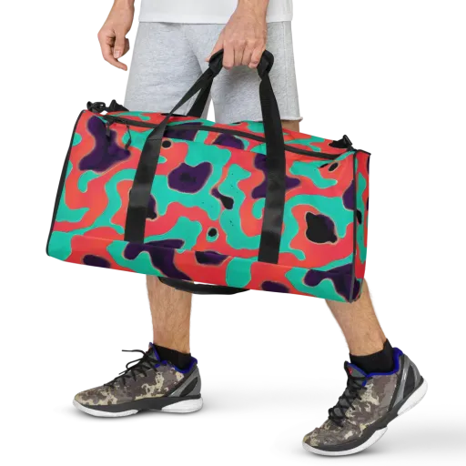 Aubergine Tide on a Duffle Bag