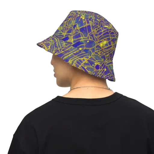 Golden Grid on a Reversible Bucket Hat