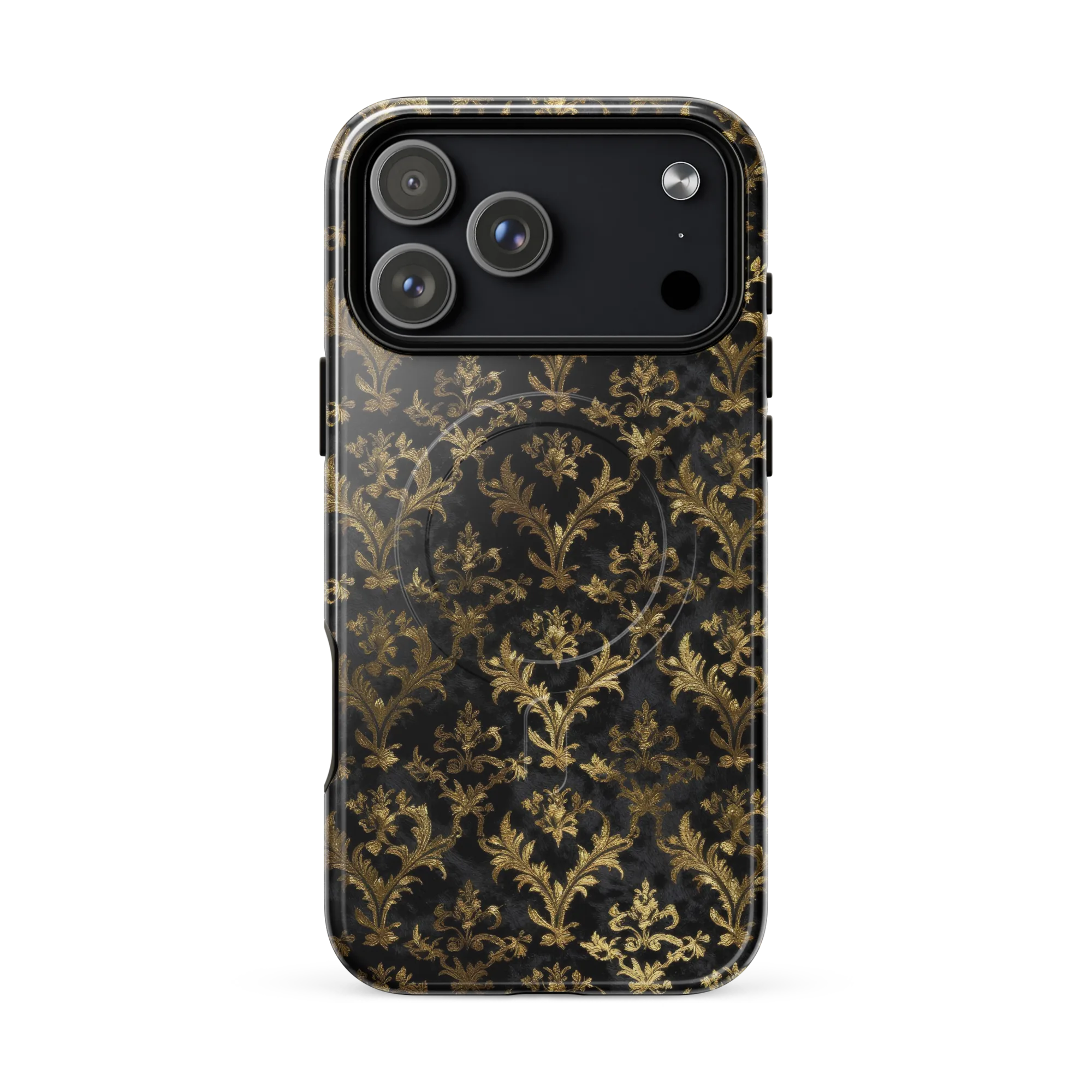 Gilded Damask on MagSafe Tough Case for iPhone® — Front