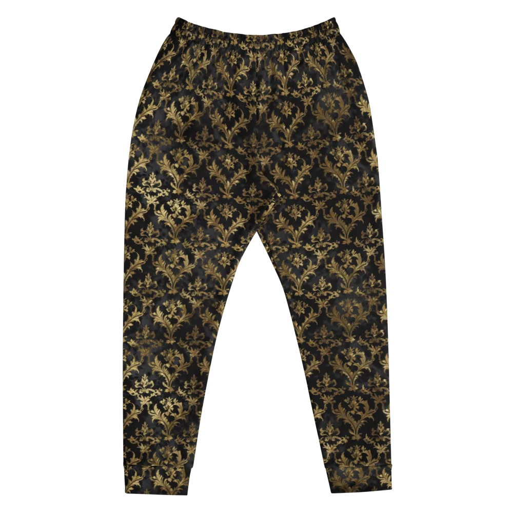 Gilded Damask on Men's Joggers — Front