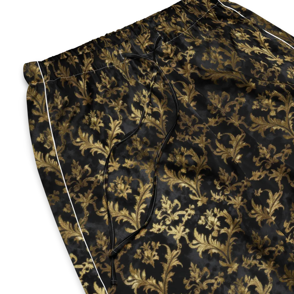 Gilded Damask on Women's Pajama Pants — Product details