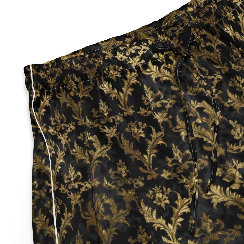 Gilded Damask on Women's Pajama Shorts — Product details