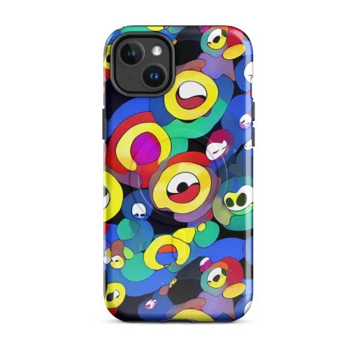 Neon Watchers on a MagSafe Tough Case for iPhone®