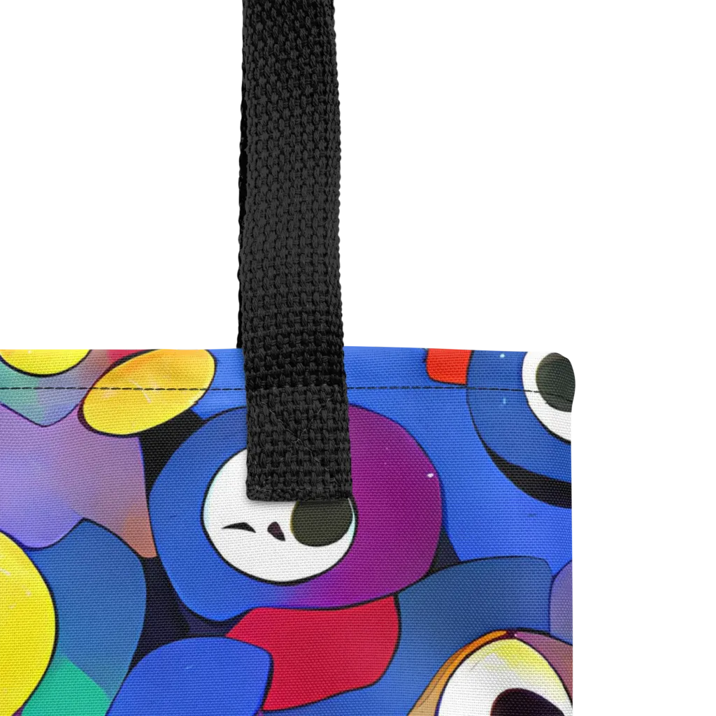 Neon Watchers on Tote Bag — Product details