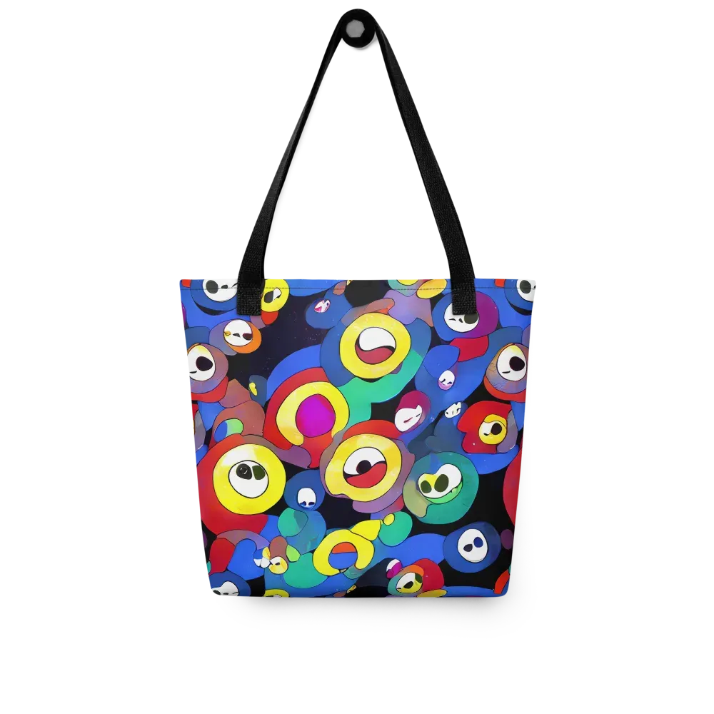 Neon Watchers on Tote Bag — Front