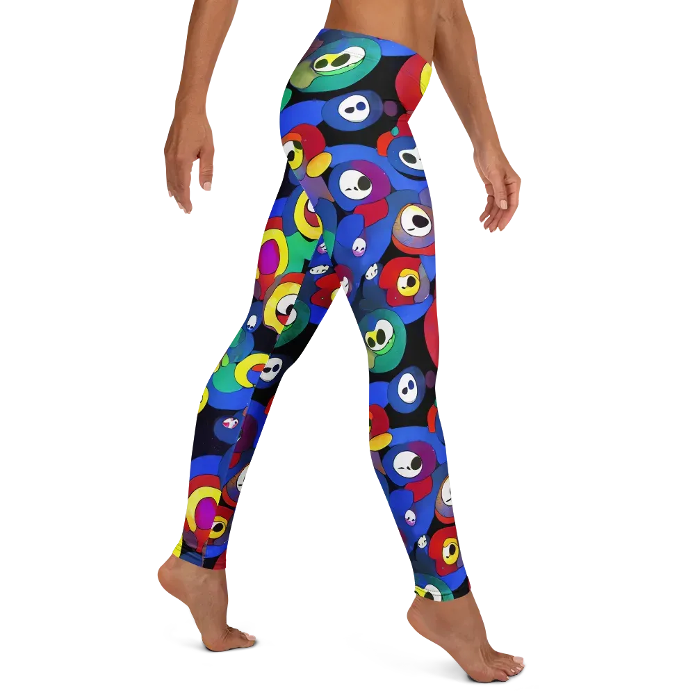 Neon Watchers on Leggings — Right