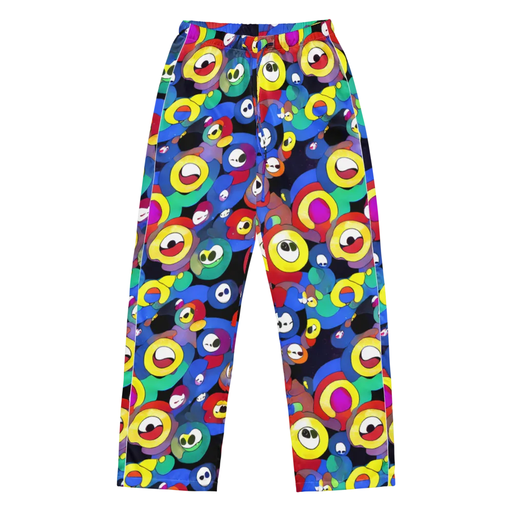 Neon Watchers on Women's Pajama Pants — Front