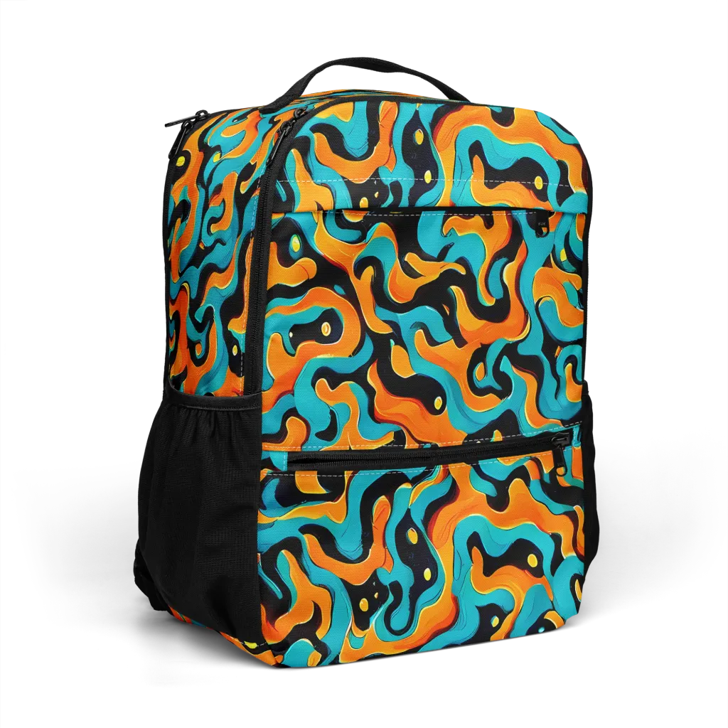 Voltage Wave on Utility Backpack — Right Front