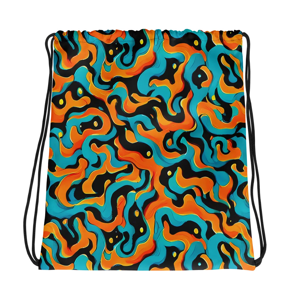 Voltage Wave on Drawstring Bag — Photo