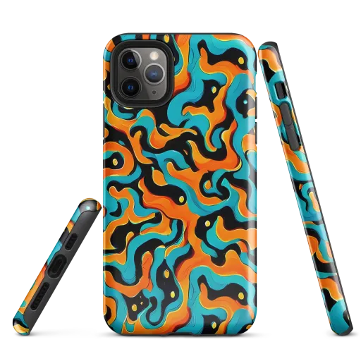 Voltage Wave on a Tough Case for iPhone®