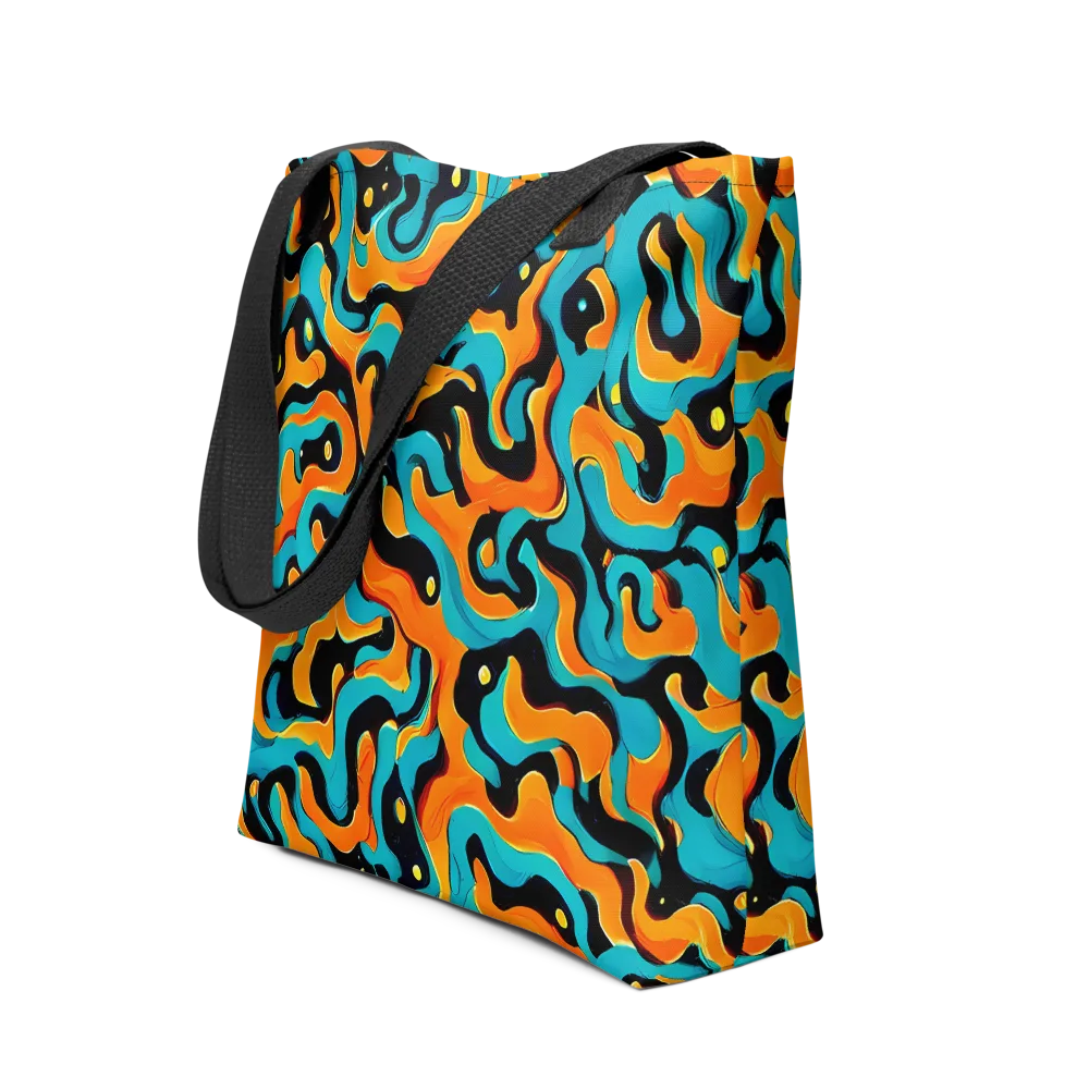 Voltage Wave on Tote Bag — Front