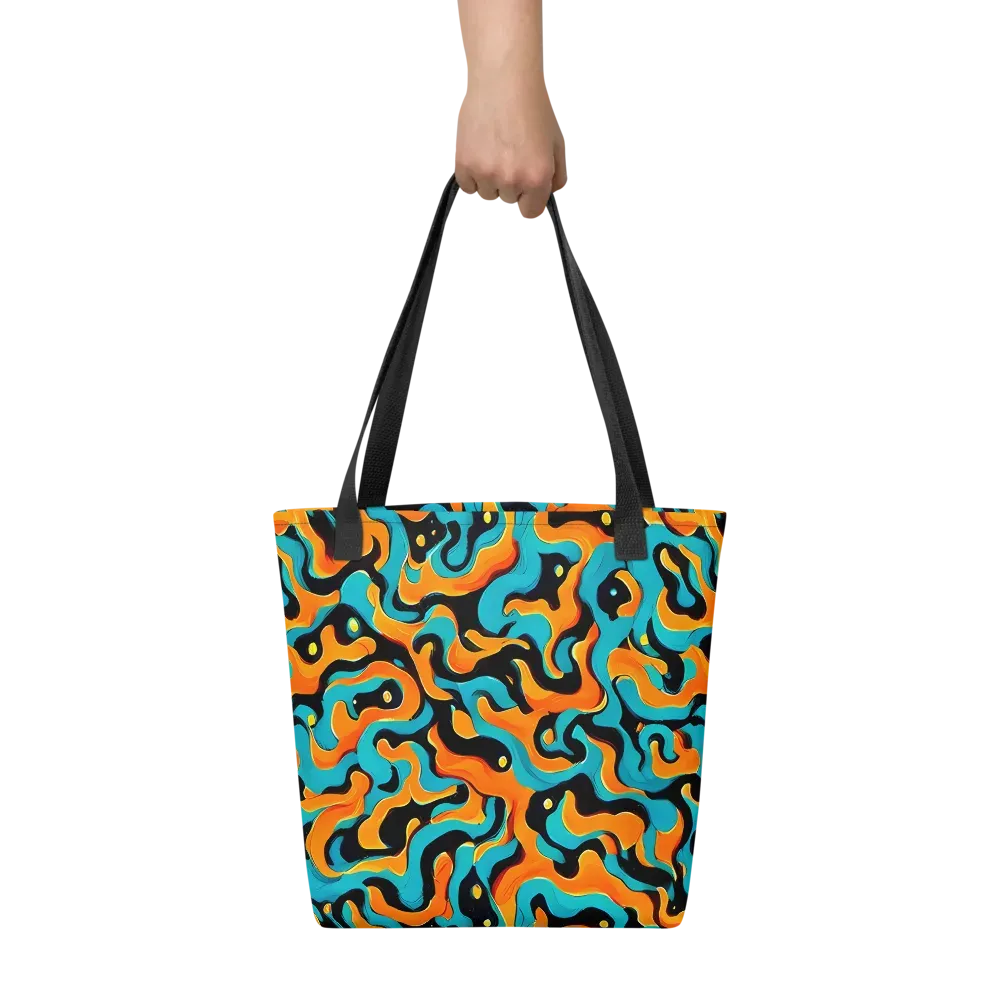 Voltage Wave on Tote Bag — Front