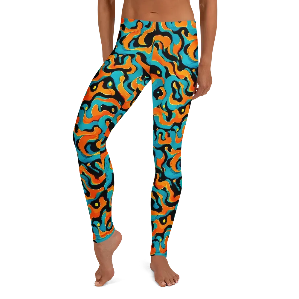 Voltage Wave on Leggings — Front