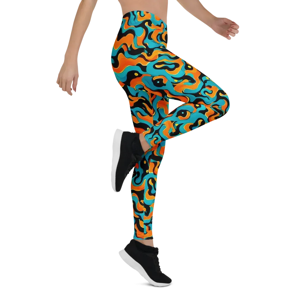 Voltage Wave on Leggings — Right