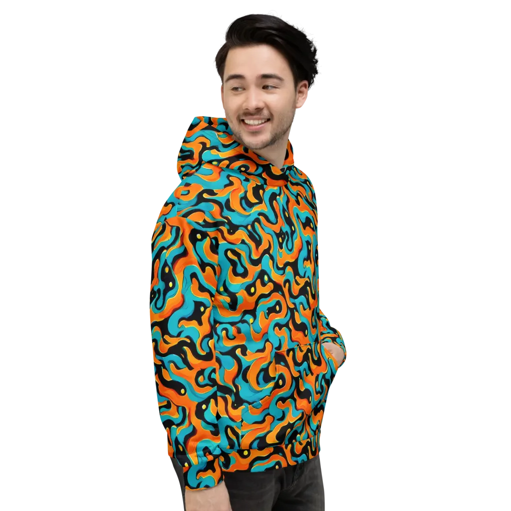 Voltage Wave on Hoodie — Right