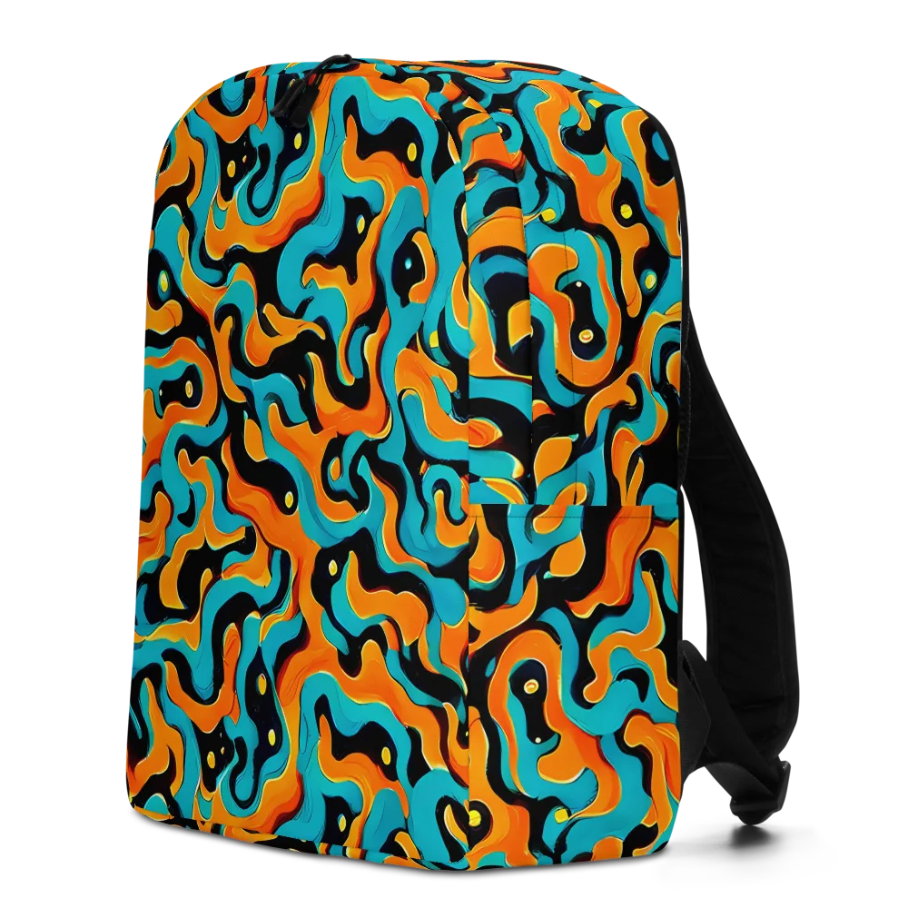 Voltage Wave on Minimalist Backpack — Left