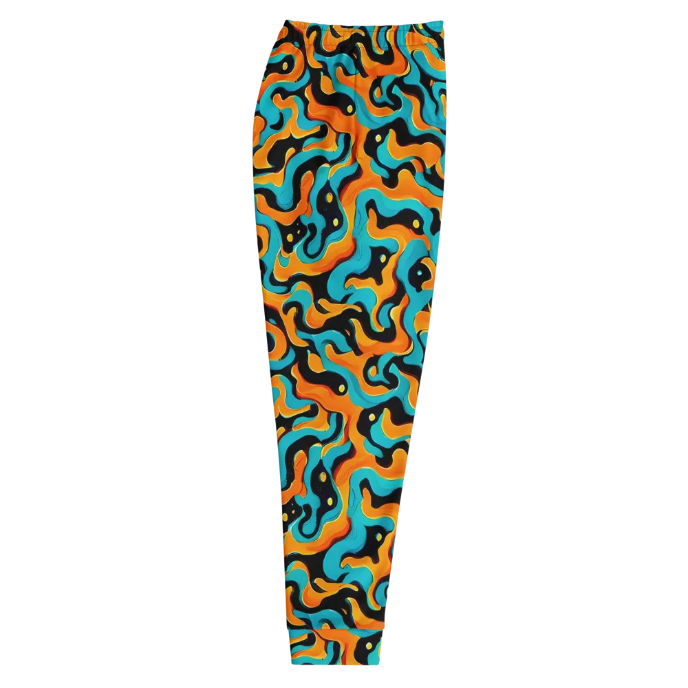 Voltage Wave on Men's Joggers — Right