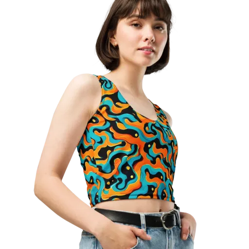 Voltage Wave on a Crop Top