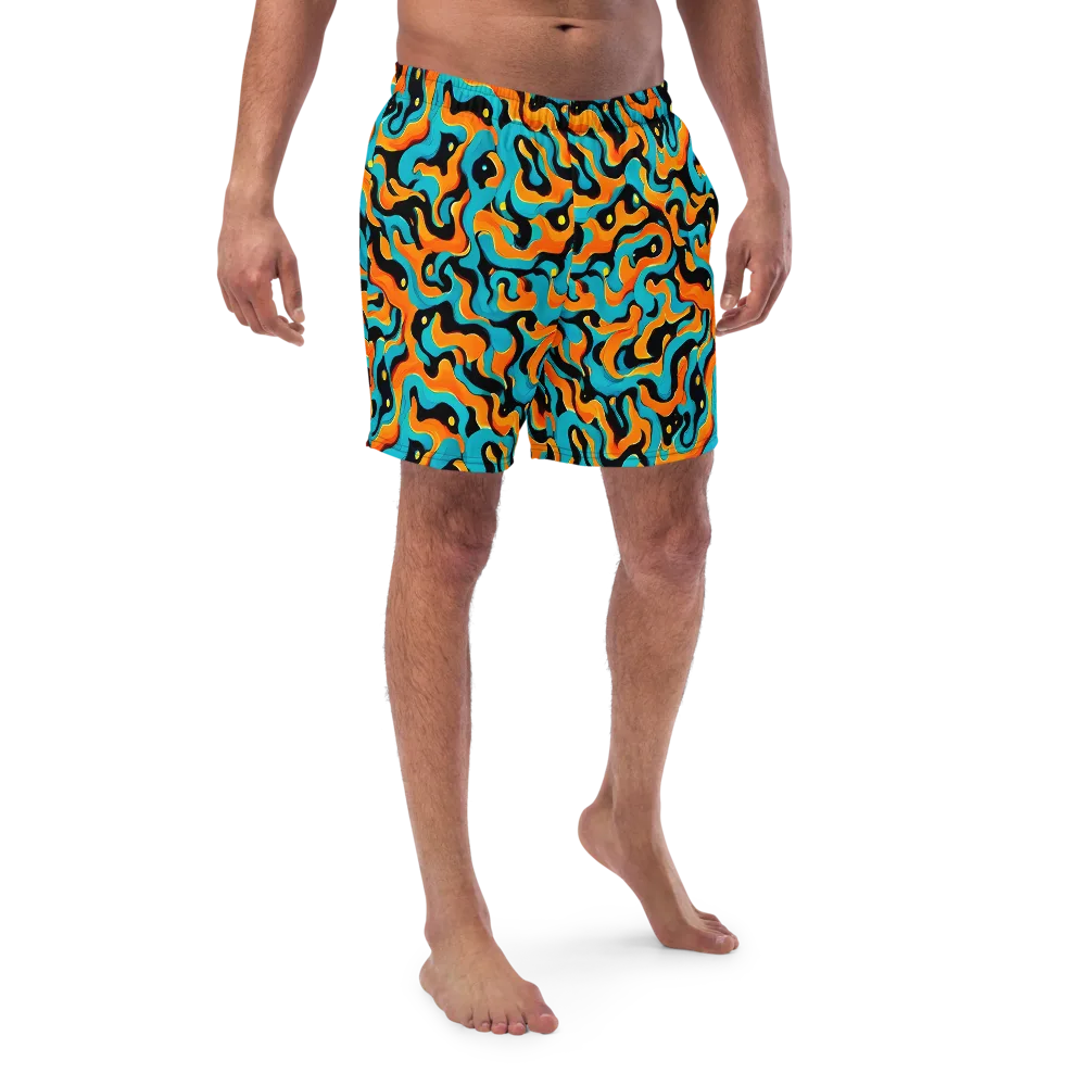Voltage Wave on Swim Trunks — Front