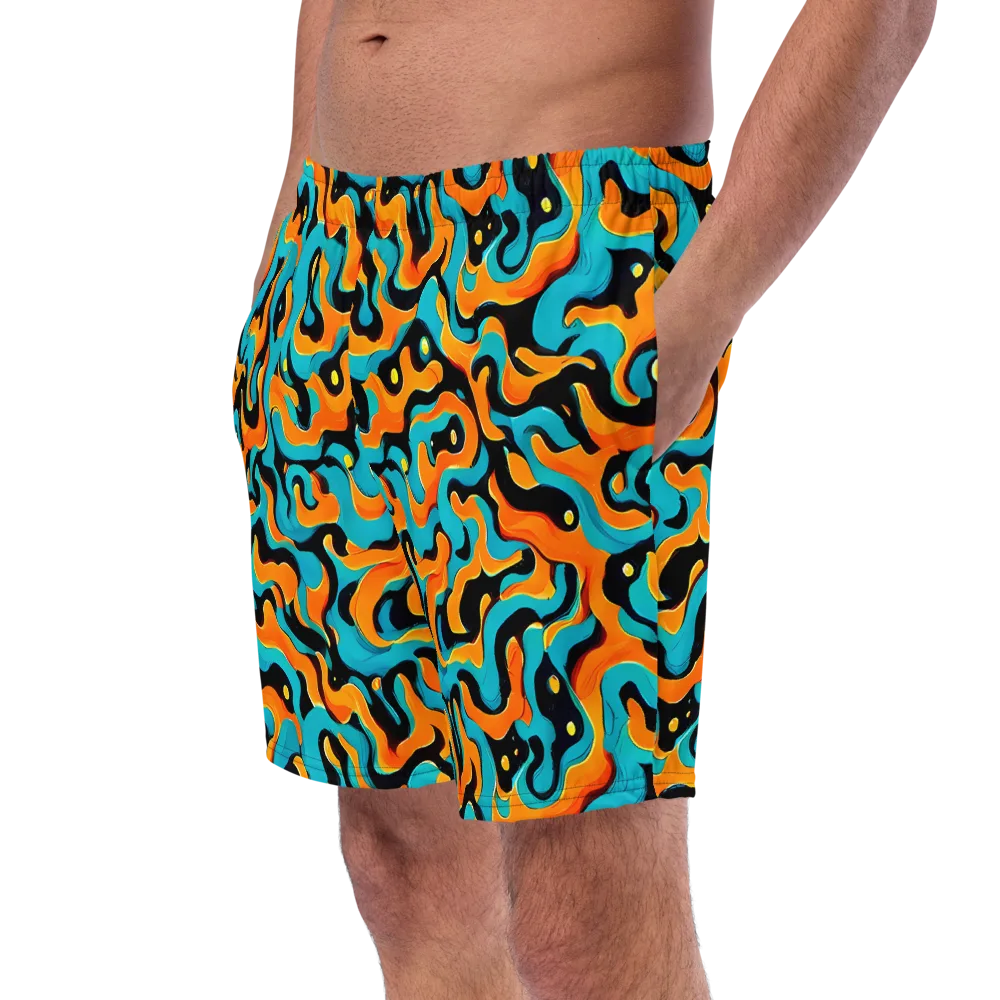 Voltage Wave on Swim Trunks — Left Front