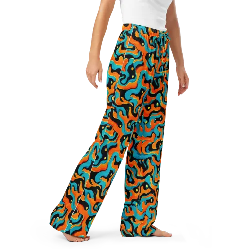 Voltage Wave on a Women's Pajama Pants