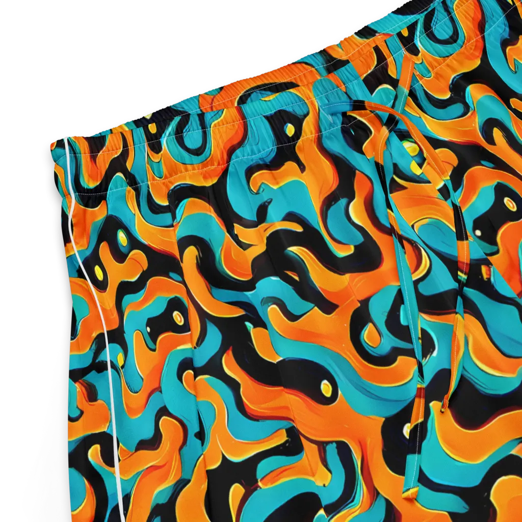 Voltage Wave on Women's Pajama Shorts — Product details