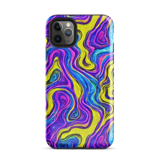 Vivid Whirl on a Tough Case for iPhone®