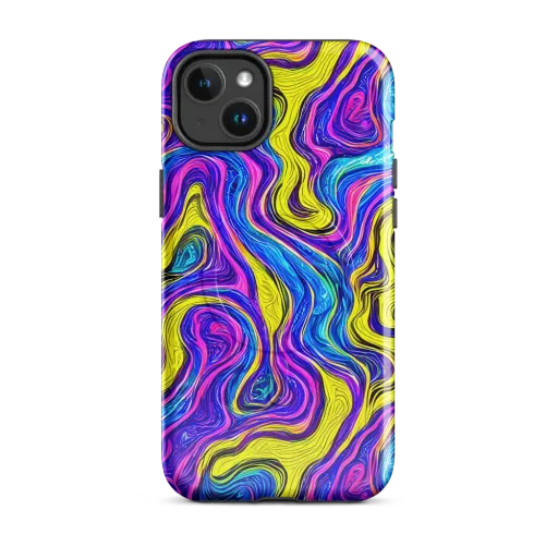 Vivid Whirl on a MagSafe Tough Case for iPhone®