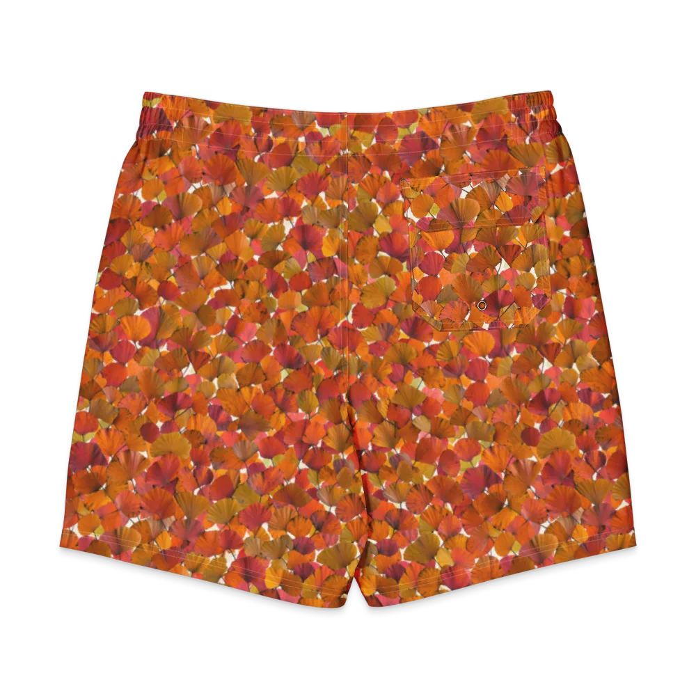 Autumn Fanfall on Men's Board Shorts — Back