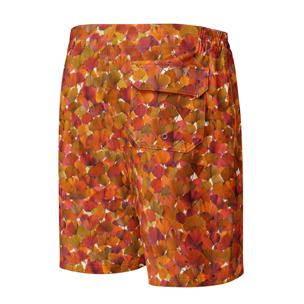 Autumn Fanfall on Men's Board Shorts — Back