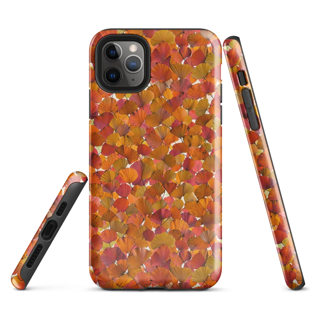 Autumn Fanfall on Tough Case for iPhone® — Front