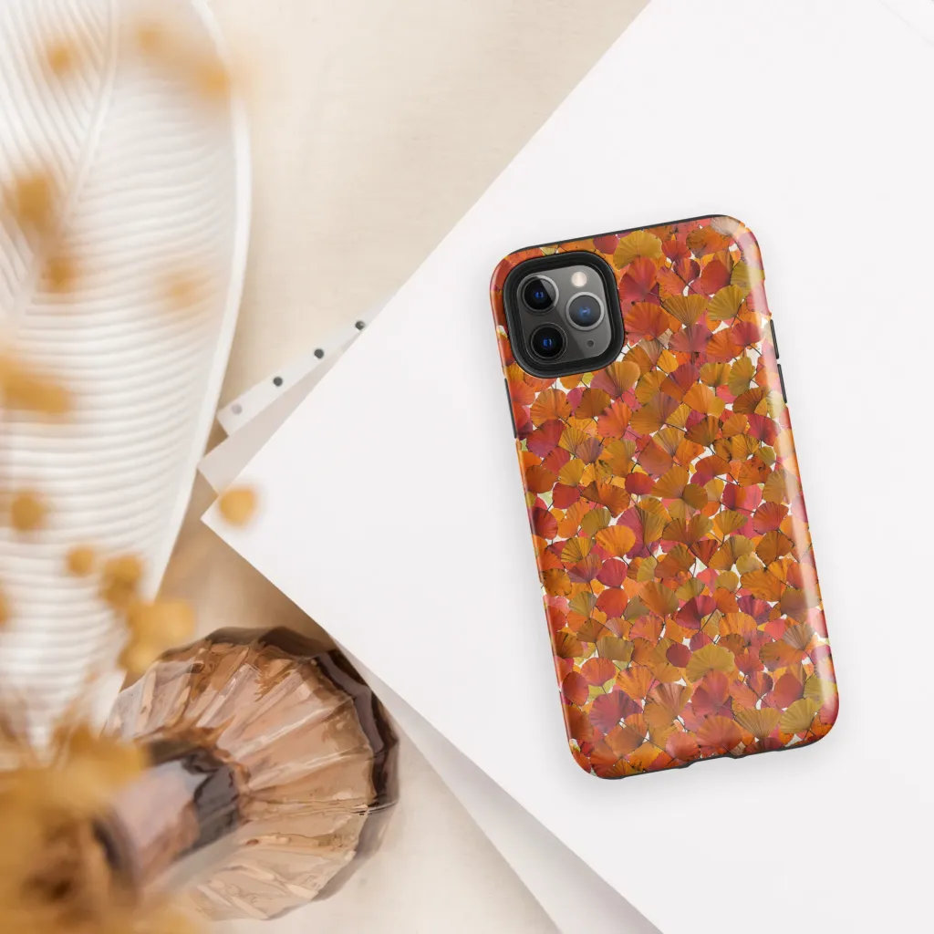 Autumn Fanfall on Tough Case for iPhone® — Front