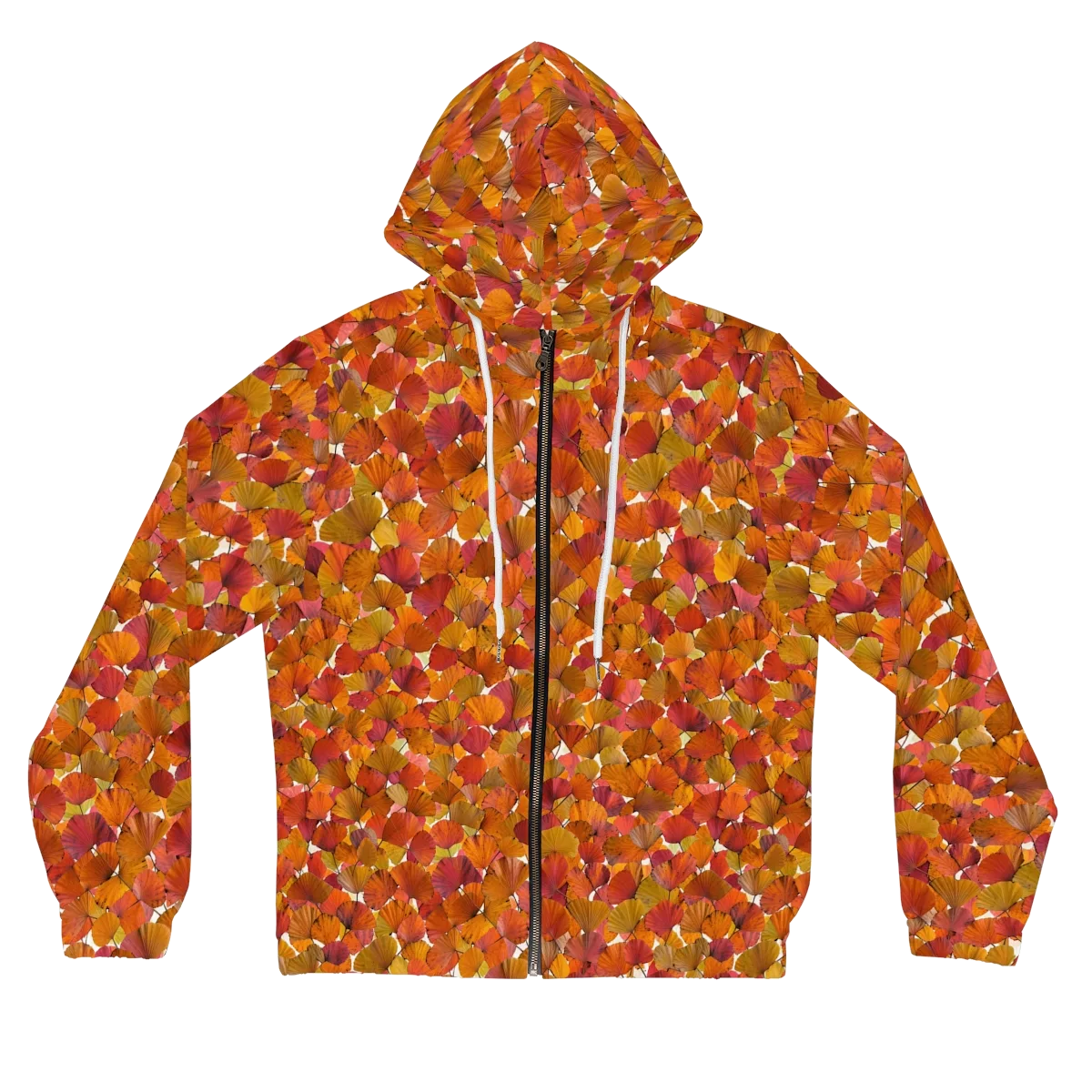 Autumn Fanfall on Women's Full-Zip Hoodie — Front