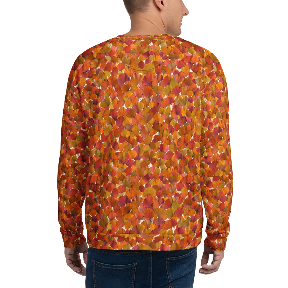 Autumn Fanfall on Sweatshirt — Back