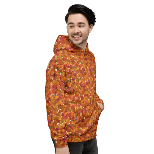 Autumn Fanfall on a Hoodie