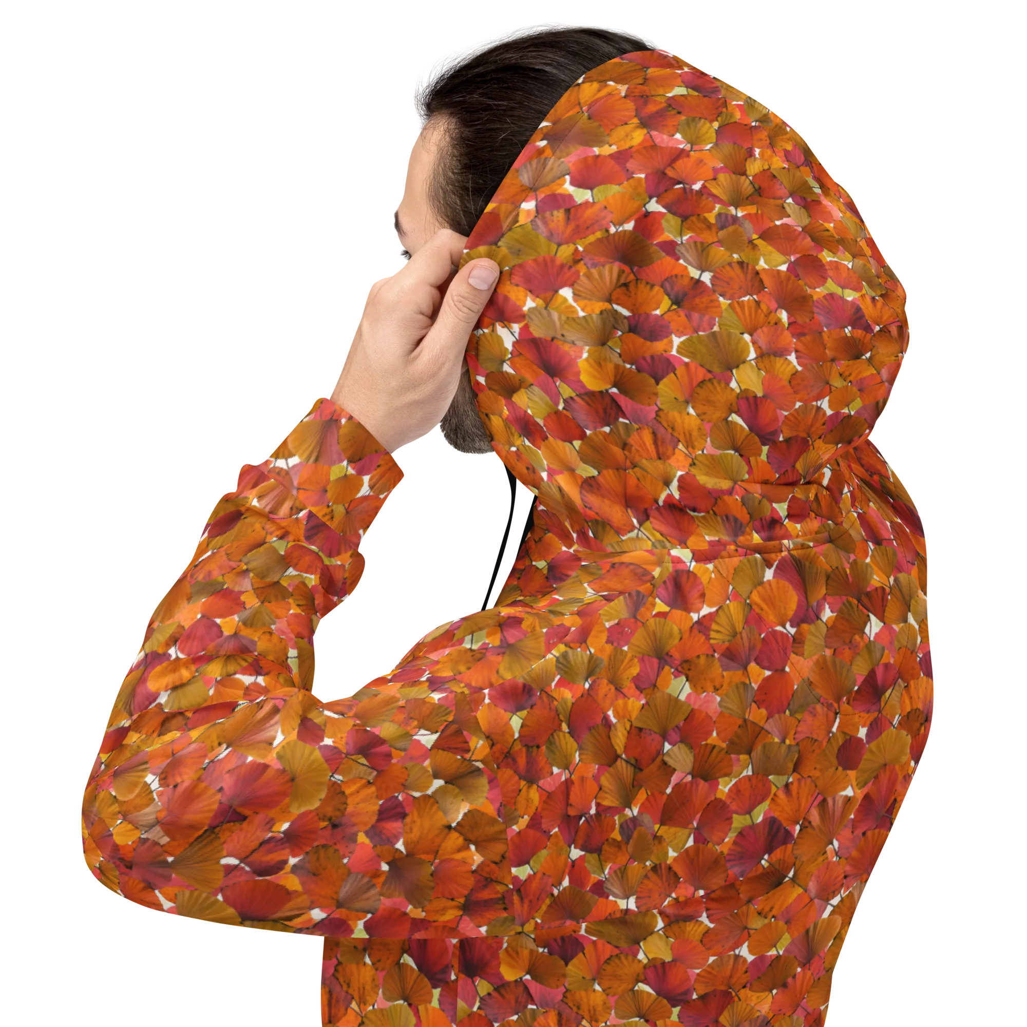 Autumn Fanfall on Hoodie — Back