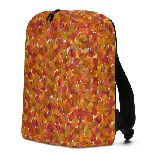 Autumn Fanfall on a Minimalist Backpack