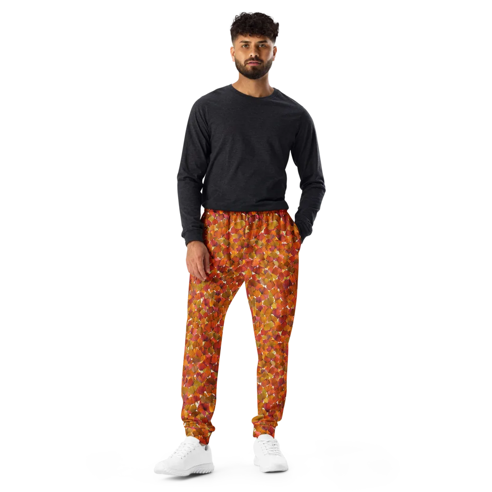Autumn Fanfall on Men's Joggers — Front