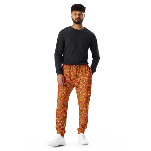 Autumn Fanfall on a Men's Joggers